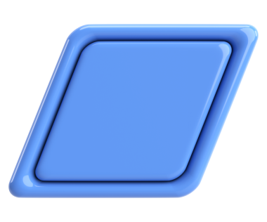 Üç boyutlu düğme. Boş tuş. 3B illüstrasyon.