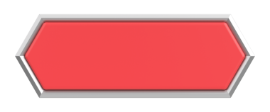 Üç boyutlu düğme. Boş tuş. 3B illüstrasyon.