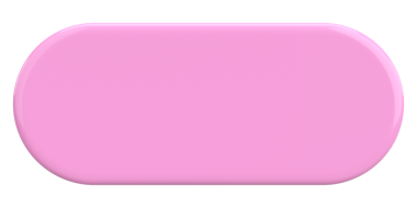 Üç boyutlu düğme. Boş tuş. 3B illüstrasyon.