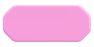 Üç boyutlu düğme. Boş tuş. 3B illüstrasyon.