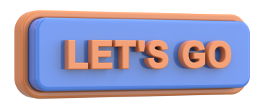 Hadi düğme. Düğmelerimizi ilikleyelim. 3B illüstrasyon.