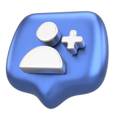 Üç boyutlu takip tuşu. 3B illüstrasyon.