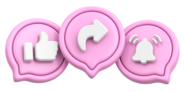 Ortak abonelik simgesi gibi. 3B illüstrasyon.