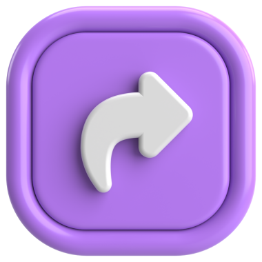 Paylaş düğmesi. Simgeyi paylaş. 3B illüstrasyon.