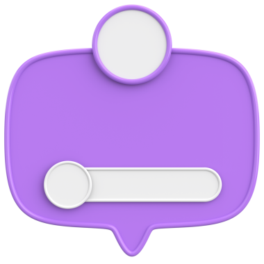 Profil kutusu. Sosyal medya profili. 3B illüstrasyon.