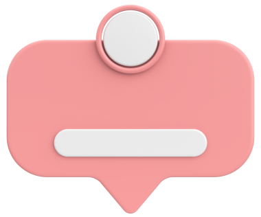 Profil kutusu. Sosyal medya profili. 3B illüstrasyon.