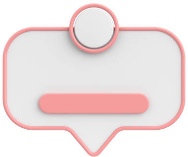 Profil kutusu. Sosyal medya profili. 3B illüstrasyon.