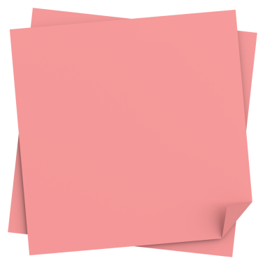 Üç boyutlu not defteri. Yapışkan bir not. 3B illüstrasyon.