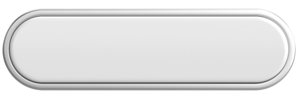 Üç boyutlu düğme. Boş tuş. 3B illüstrasyon.