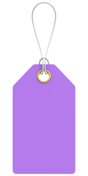 Fiyat etiketi Fiyat etiketi 3B illüstrasyon.