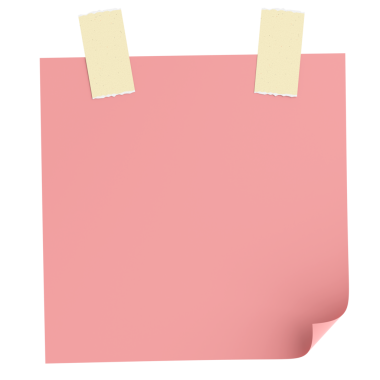 Üç boyutlu not defteri. Yapışkan bir not. 3B illüstrasyon.