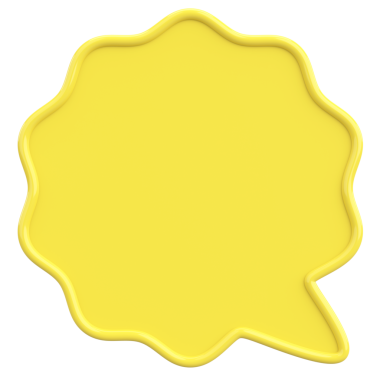 Konuşma balonu. Mesaj kutusu. 3B illüstrasyon.