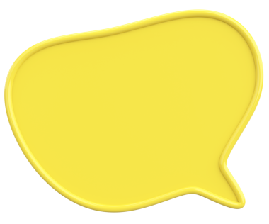 Konuşma balonu. Mesaj kutusu. 3B illüstrasyon.