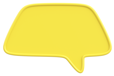 Konuşma balonu. Mesaj kutusu. 3B illüstrasyon.