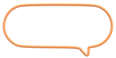 Konuşma balonu. Mesaj kutusu. 3B illüstrasyon.
