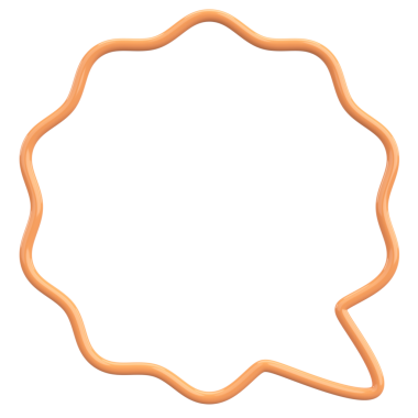 Konuşma balonu. Mesaj kutusu. 3B illüstrasyon.