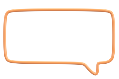 Konuşma balonu. Mesaj kutusu. 3B illüstrasyon.
