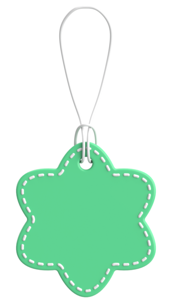 Fiyat etiketi Fiyat etiketi 3B illüstrasyon.