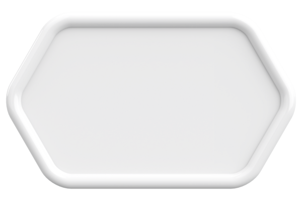 Fiyat etiketi Mesaj kutusu. 3B illüstrasyon.