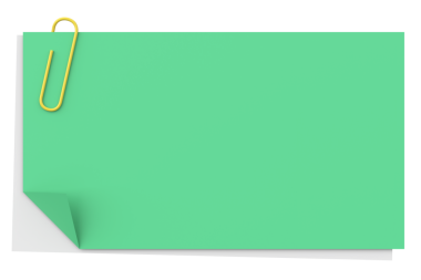 Üç boyutlu not defteri. Yapışkan bir not. 3B illüstrasyon.