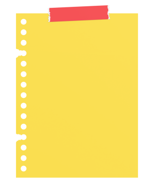 Üç boyutlu not kağıdı. 3B illüstrasyon.