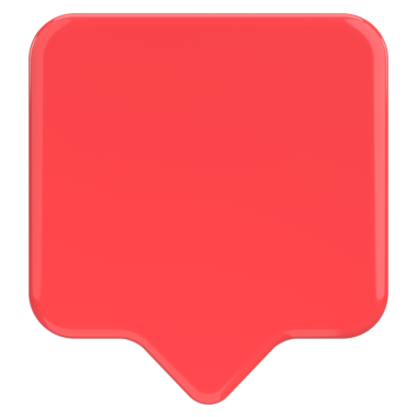 Fiyat etiketi Mesaj kutusu. 3B illüstrasyon.