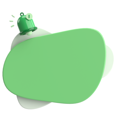 Üç boyutlu uyarı kutusu. 3B illüstrasyon.