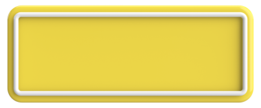 Üç boyutlu düğme. Boş tuş. 3B illüstrasyon.