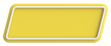 Üç boyutlu düğme. Boş tuş. 3B illüstrasyon.