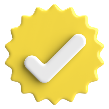 3 boyutlu onay kutusu. İşaretle. 3B illüstrasyon.