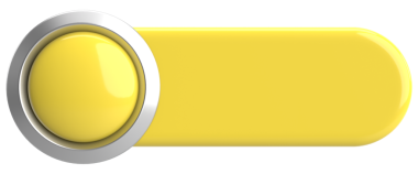 Üç boyutlu düğme. Boş tuş. 3B illüstrasyon.