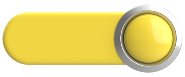 Üç boyutlu düğme. Boş tuş. 3B illüstrasyon.