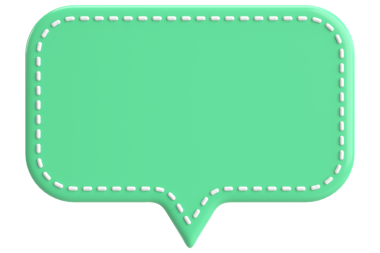 Fiyat etiketi Konuşma balonu. 3B illüstrasyon.