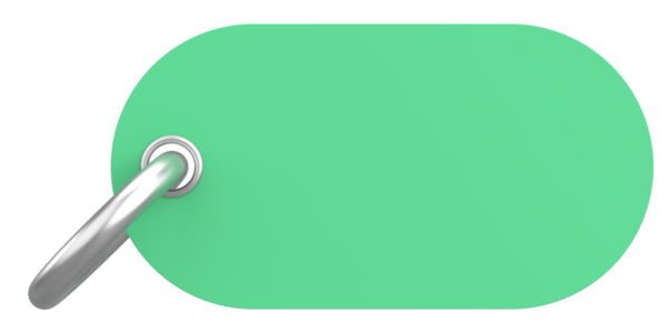 Fiyat etiketi Mesaj kutusu. 3B illüstrasyon.