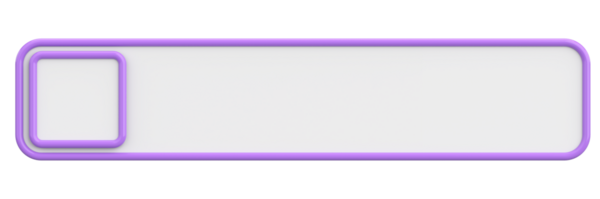 Profil sekmesi. Sosyal medya profili. 3B illüstrasyon.