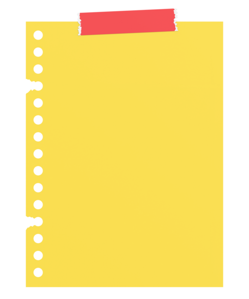 Üç boyutlu not kağıdı. 3B illüstrasyon.