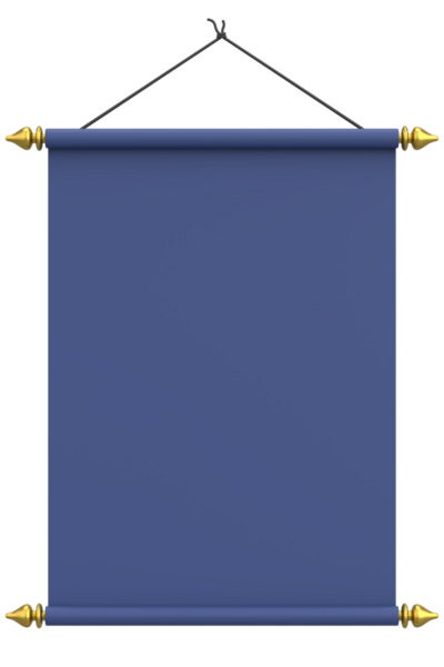 Askı kağıdı. Not kağıdının 3 boyutlu illüstrasyonu.