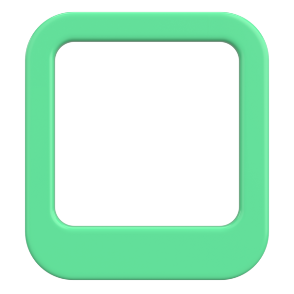 Profil kutusu. Sosyal medya profili. 3B illüstrasyon.