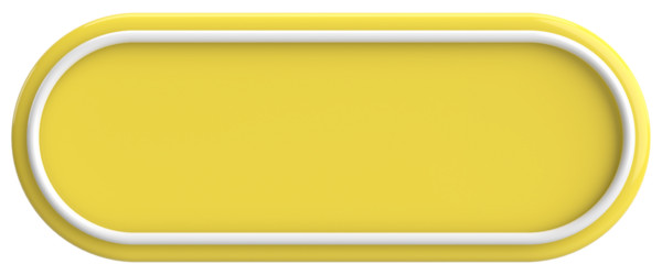 Üç boyutlu düğme. Boş tuş. 3B illüstrasyon.