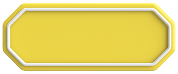 Üç boyutlu düğme. Boş tuş. 3B illüstrasyon.