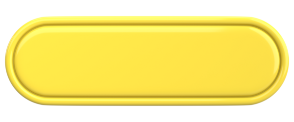 Üç boyutlu düğme. Boş tuş. 3B illüstrasyon.