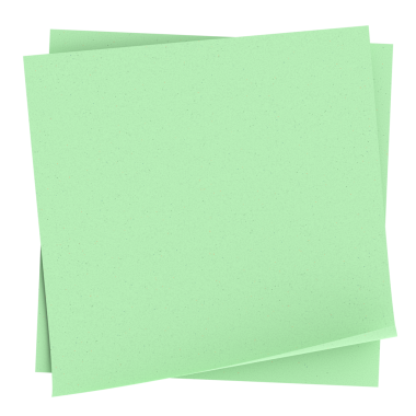 Üç boyutlu not kağıdı. Yapışkan bir not. 3B illüstrasyon.