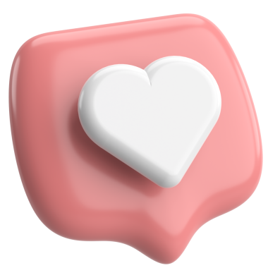 Düğme gibi. İkon gibi. 3B illüstrasyon.