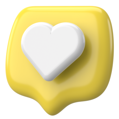 Düğme gibi. İkon gibi. 3B illüstrasyon.