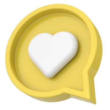 İkon gibi. Düğme gibi. 3B illüstrasyon.