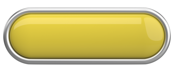 Üç boyutlu düğme. Boş tuş. 3B illüstrasyon.