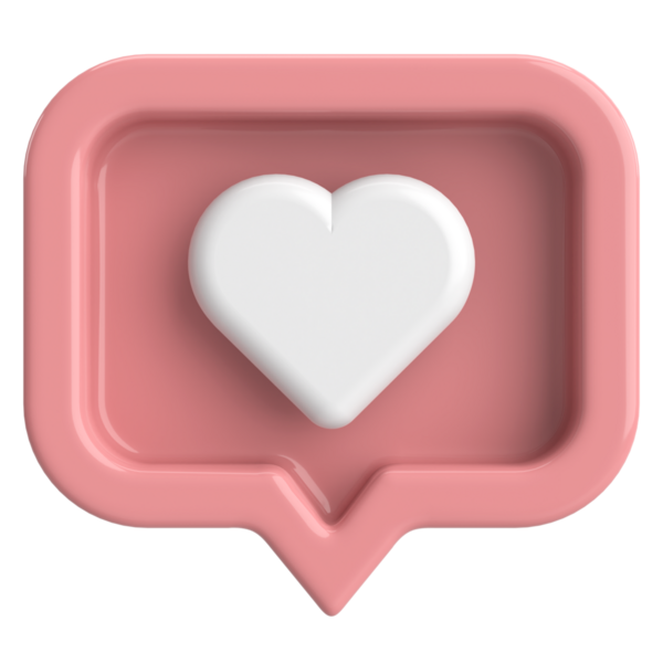 Düğme gibi. İkon gibi. 3B illüstrasyon.