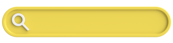 Arama alanı. Arama barı. 3B illüstrasyon.