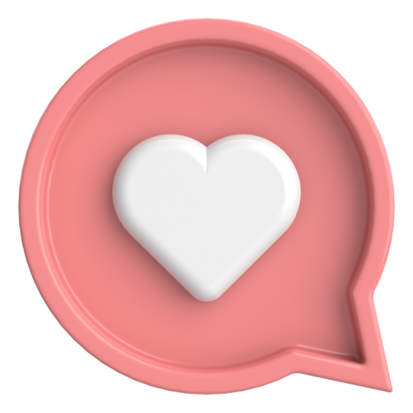 Düğme gibi. İkon gibi. 3B illüstrasyon.