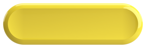 Üç boyutlu düğme. Boş tuş. 3B illüstrasyon.